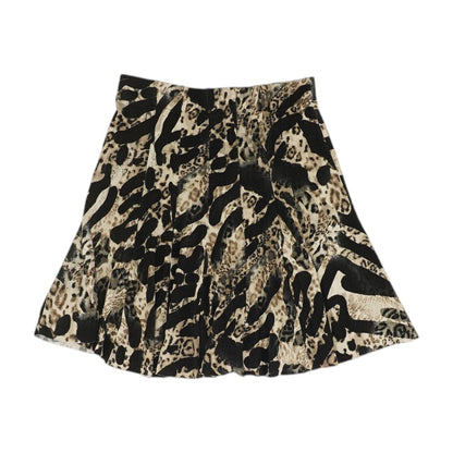 Multi Graphic Midi Skirt