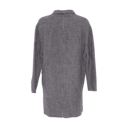 Black Houndstooth Coat