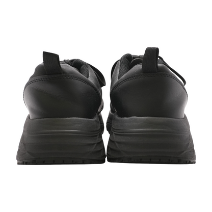 Black Low-Top Athletic Shoes