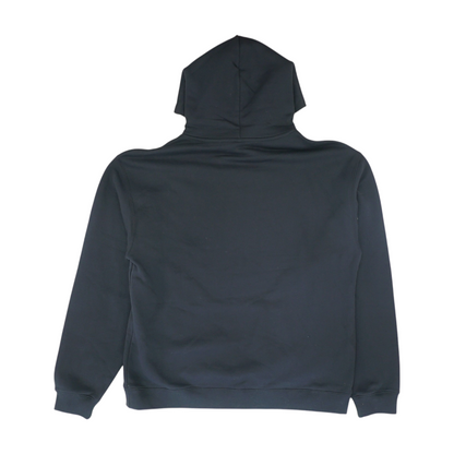 Black Solid Hoodie Pullover