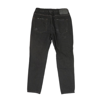 Black Solid Jeans