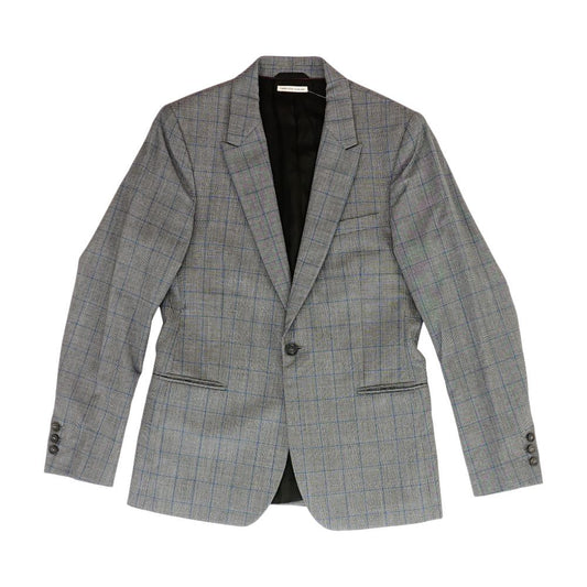 Gray Plaid Sport Coat