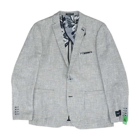 Gray Solid Sport Coat