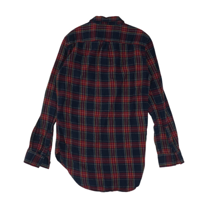 Red Plaid Flannel Button Down