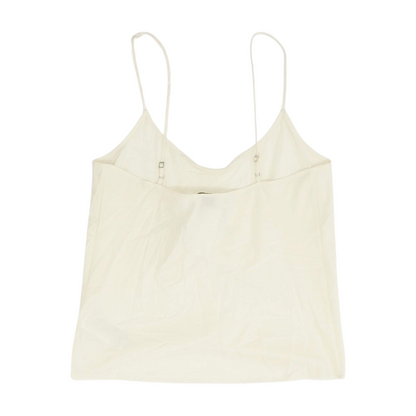 Calvin Klein Ivory Solid Pajama Top – Image 2