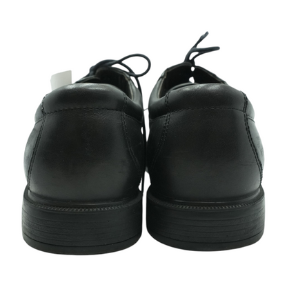 Black Lace-Up Casual Shoes