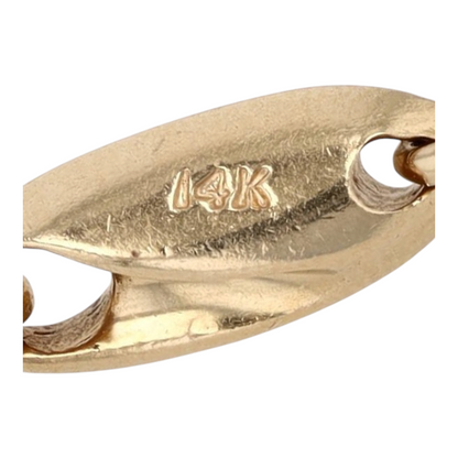 Yellow Gold Chain Bracelet