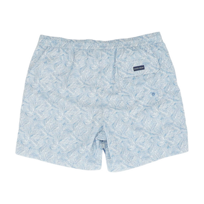 Blue Abstract Swim Bottom