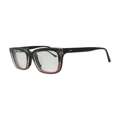 Black The Larkin Square Prescription Eyewear