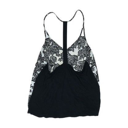 Black Floral Blouse