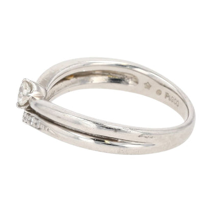 .12 Ct Platinum Soldered Set Contour Diamond Engagement Bands