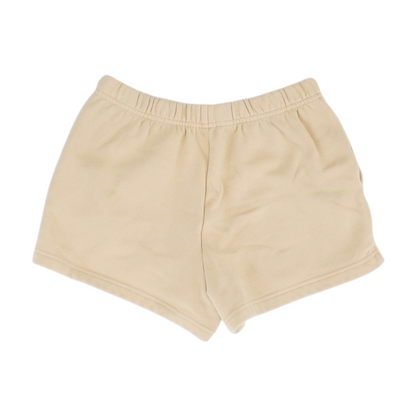 Peach Solid Active Shorts