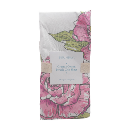 Organic Cotton Percale Crib Sheet