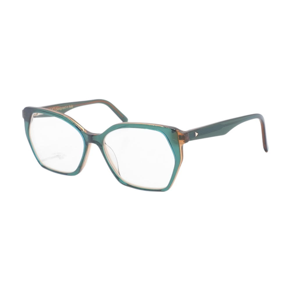 Teal AOV2318 Geometric Prescription Eyewear