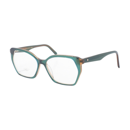 Teal AOV2318 Geometric Prescription Eyewear