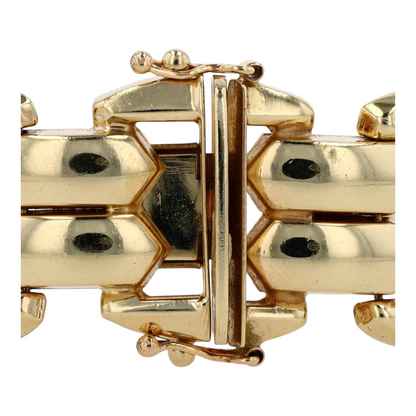 14K Yellow Gold Chain Bracelet