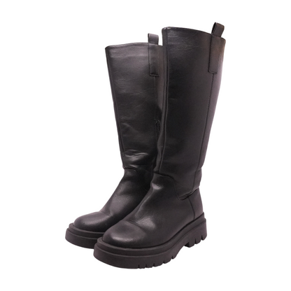 Black Knee-High Boots