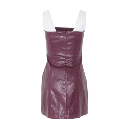 Maroon Mini Dress