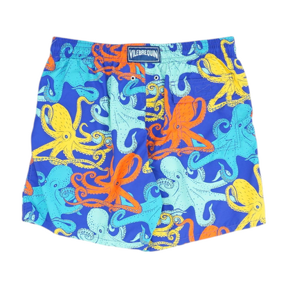 Blue Graphic Swim Bottom