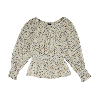 Ivory Petite Floral Blouse
