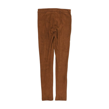 Brown Solid Pants