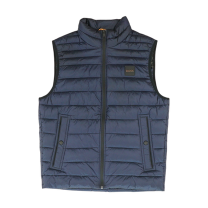 Navy Solid Active Vest