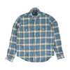 Blue Plaid Flannel Button Down
