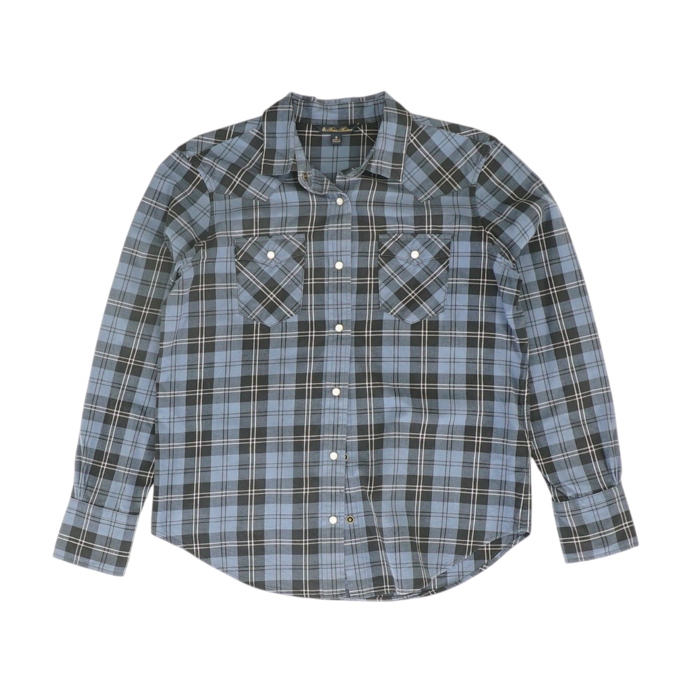 Blue Plaid Button Down