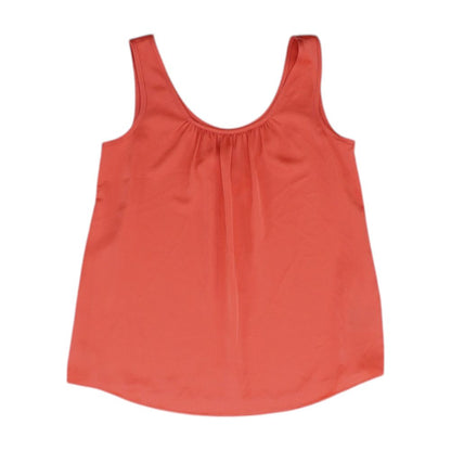 Pink Solid Sleeveless Blouse