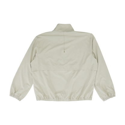 Tan Solid 1/4 Zip Pullover