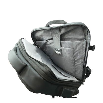 Black Laptop Tech Backpack