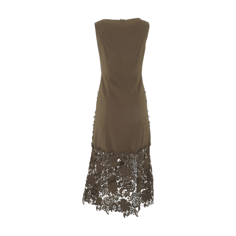 Brown Midi Dress