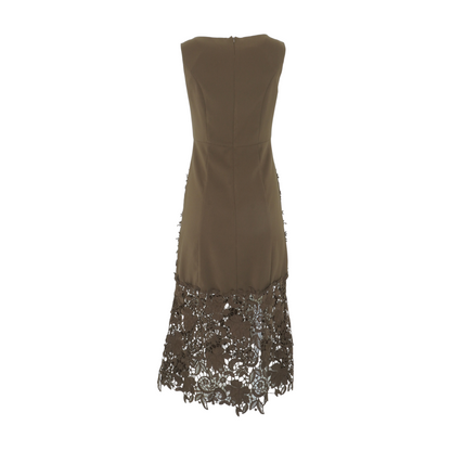 Brown Midi Dress