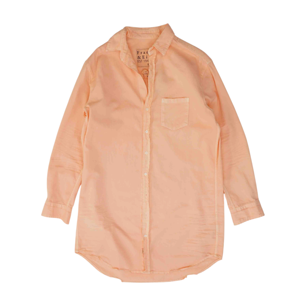 Peach Button Down