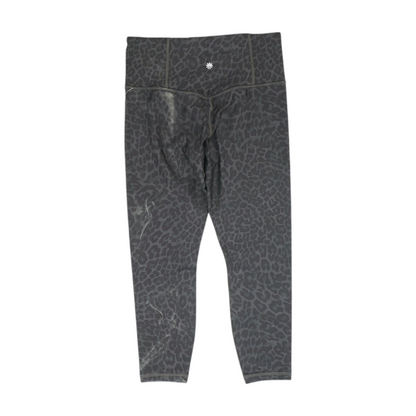 Black Animal Print Active Leggings