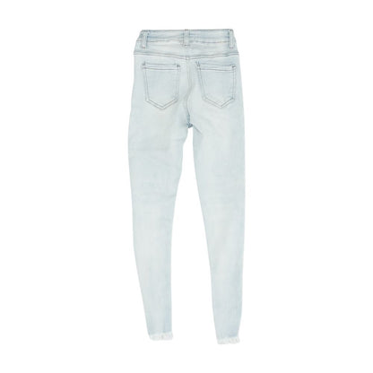 Blue Mid Rise Jeans