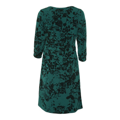 Green Floral Midi Dress