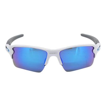 White Flaked Sport Sunglasses