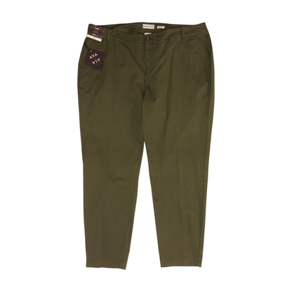 Olive Plus Regular Pants
