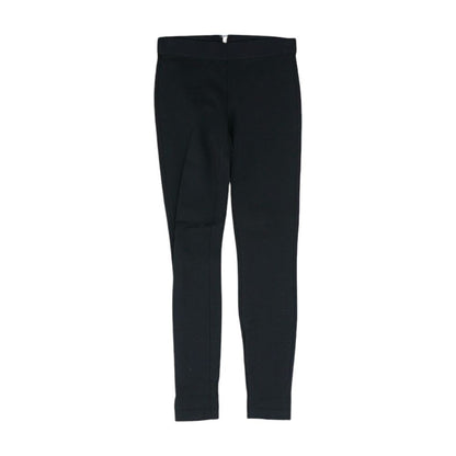 Black Solid Pants