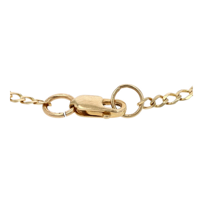 14K Yellow Gold Chain Bracelet