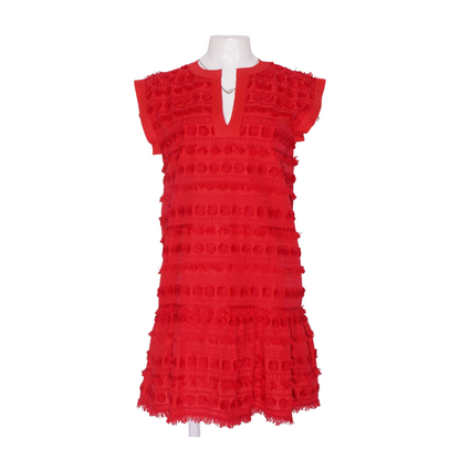 Red Striped Mini Dress