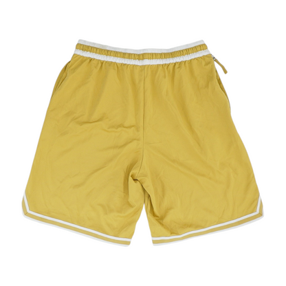 Gold Striped Active Shorts