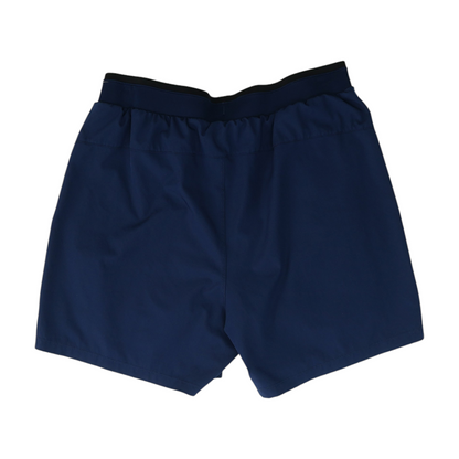 Navy Solid Active Shorts