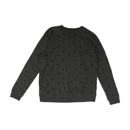 Gray Polka Dot Pajama Top