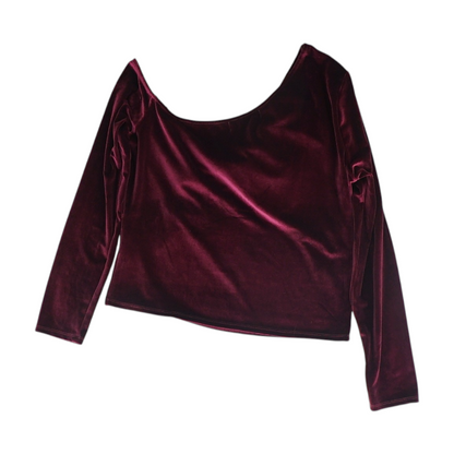 Maroon Blouse