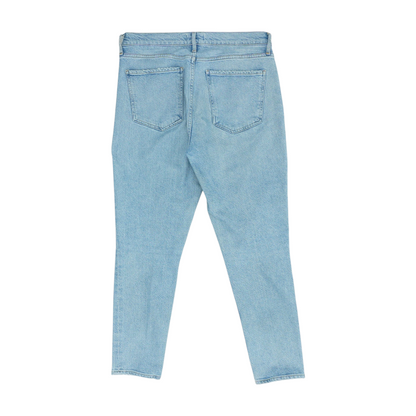 Blue Tapered Jeans