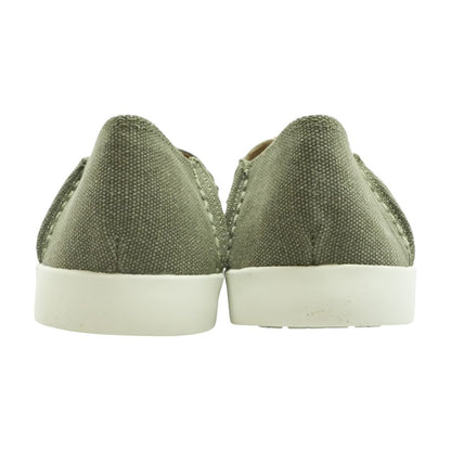 Green Boat Shoe Flats