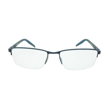Navy Bro 310 Rectangle Prescription Eyewear
