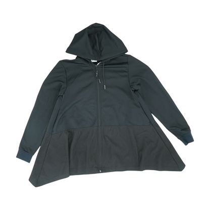 Black Solid Active Jacket